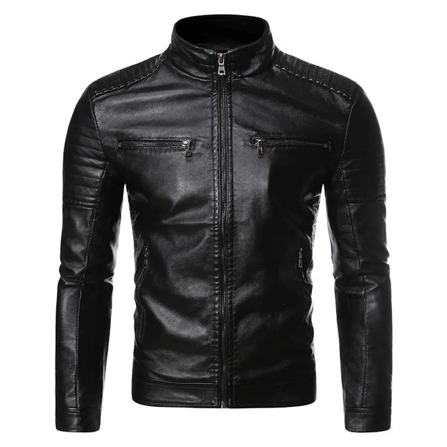 Men’s PU Motorcycle Jacket