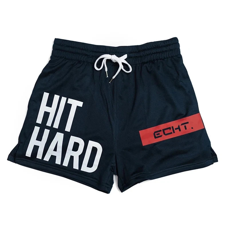 Men’s Mesh Quick-Dry Sports Shorts – Lightweight Breathable Gym, Running & Beach Wear-HighTouch