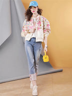 Women’s Chinese-Style Embroidered Spring Jacket-HighTouch