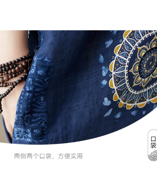 Bohemian Ethnic Summer Dress – Vintage Loose Streetwear