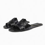 Women’s Breathable Summer Flat Slides-HighTouch