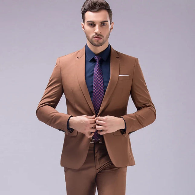 Men’s Casual Blazer - For Work & Wedding