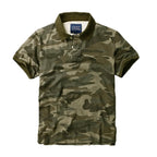 Breathable Camo Polo Tee – Summer Short-Sleeve Casual Men’s-HighTouch