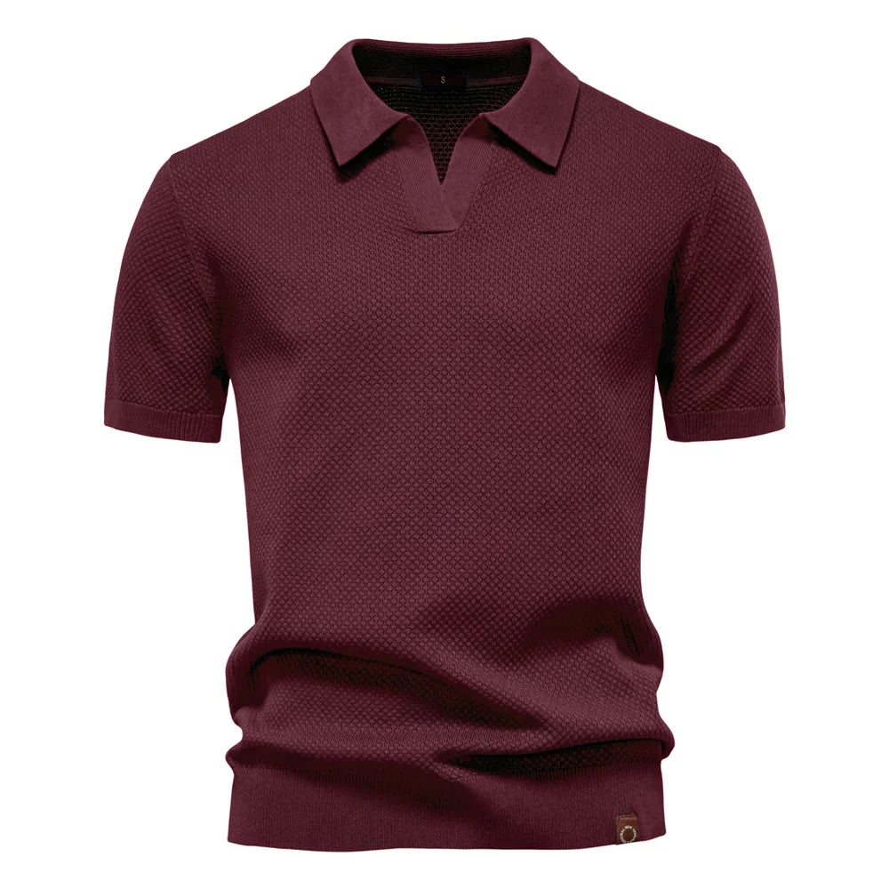 AIOPESON | Men's Summer Breathable Polo Shirt-HighTouch