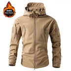 Waterproof Softshell Fleece Jacket Men-HighTouch