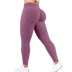 Women’s High-Waisted Seamless Hip-Lifting Yoga Leggings – Summer Fast-Dry Fit-HighTouch