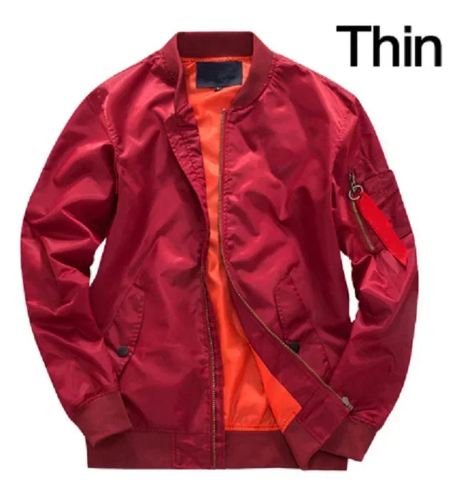 Men’s MA1 Pilot Bomber Jacket