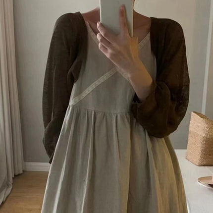 Lightweight Ice Silk Sunscreen Cardigan for Women