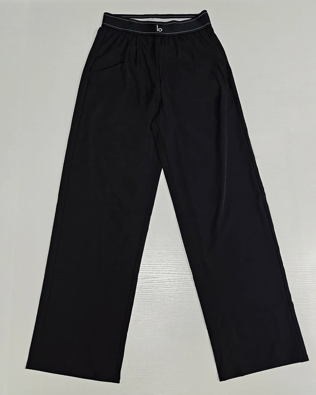 Women’s High-Waist Straight & Wide-Leg Suit Pants – Casual Chic Trousers with Pockets