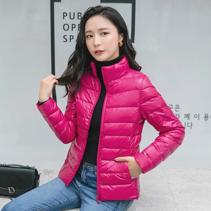 Women's Ultra-Lightweight Packable Puffer Jacket