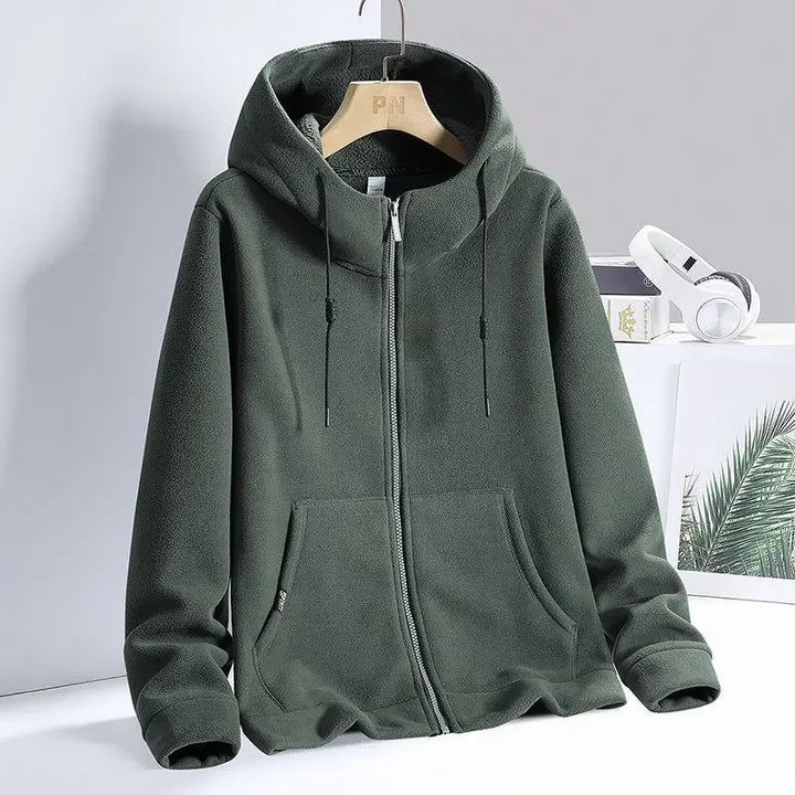 Women’s Soft Fleece Zip-Up Hoodie for Everyday Wear