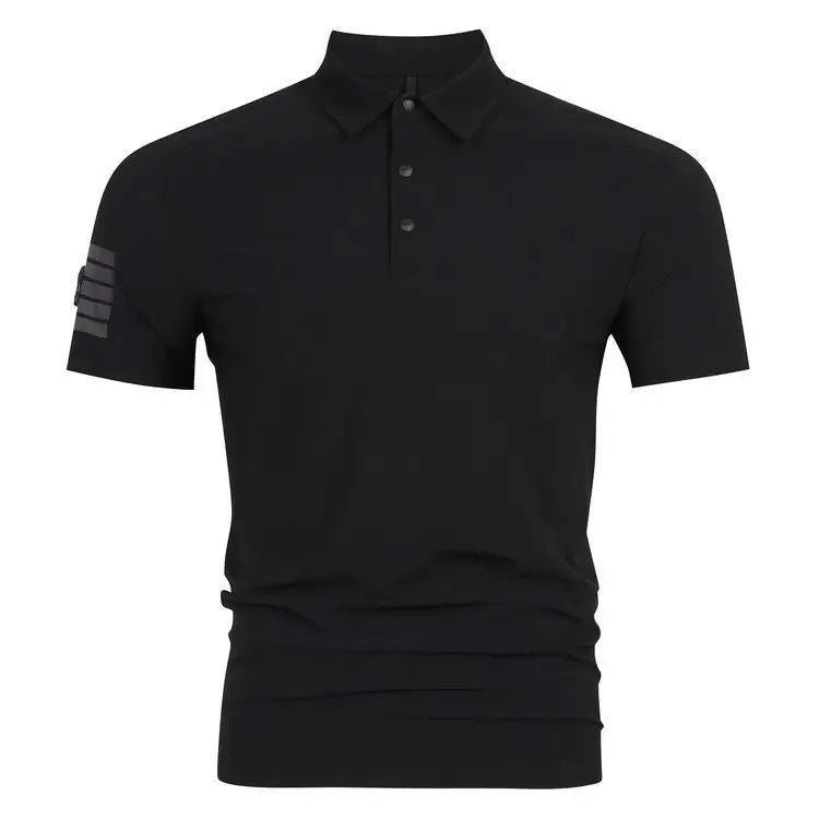 Men's New Summer Short-Sleeved Polo Shirt-HighTouch