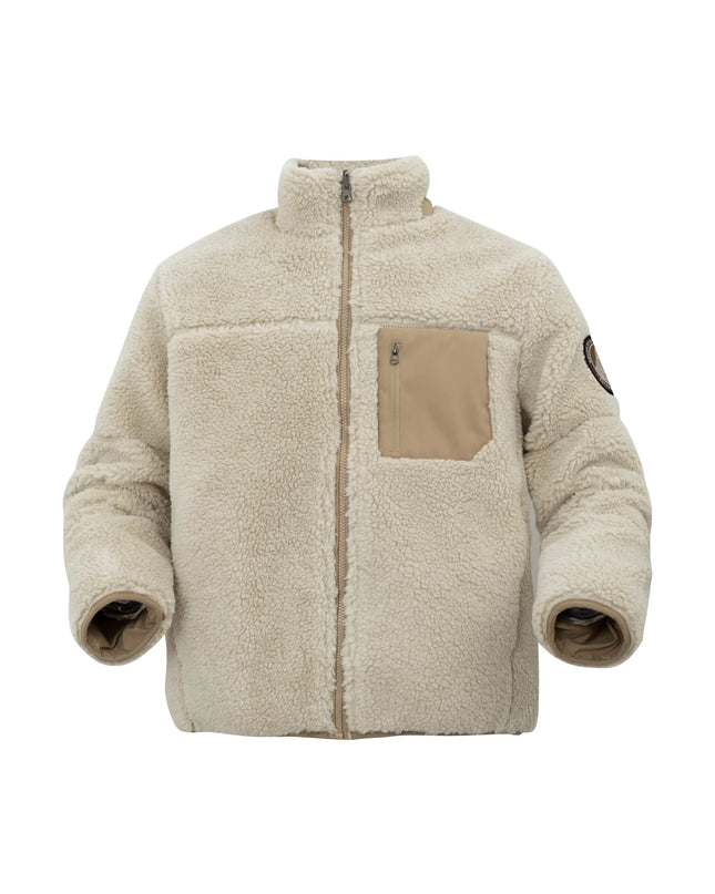 Oversized Sherpa Fleece Jacket Men