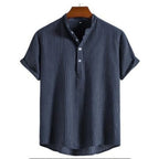 Hudson - Button Up Linen Wrinkle-Free Summer Shirt