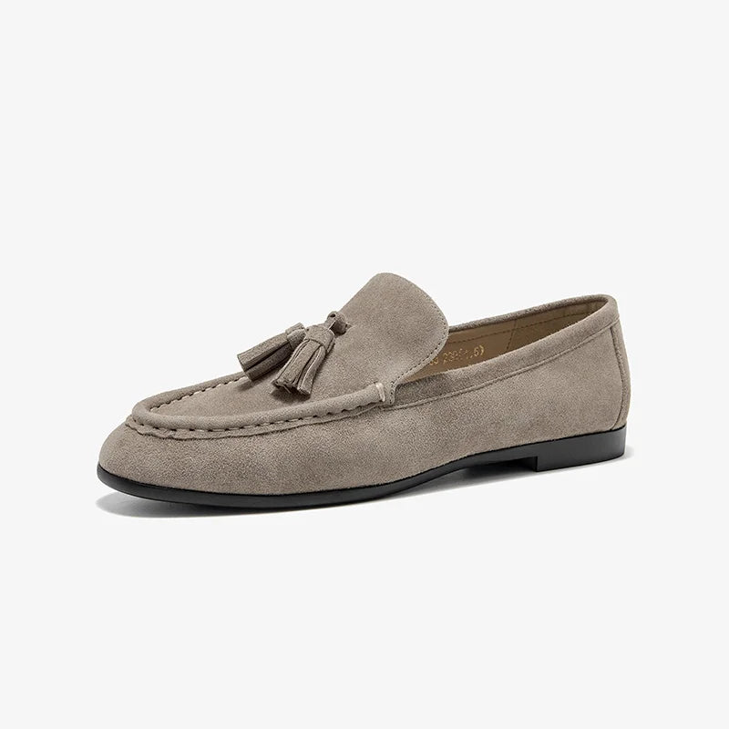 Tassel Suede Loafers UK