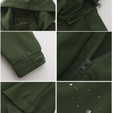 Windproof Lightweight Trench Coat Women
