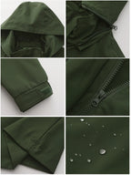 Windproof Lightweight Trench Coat Women-HighTouch