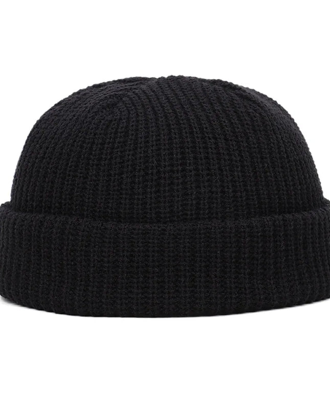Luxury Winter Knit Beanie – Warm Short Skull Cap (Unisex)