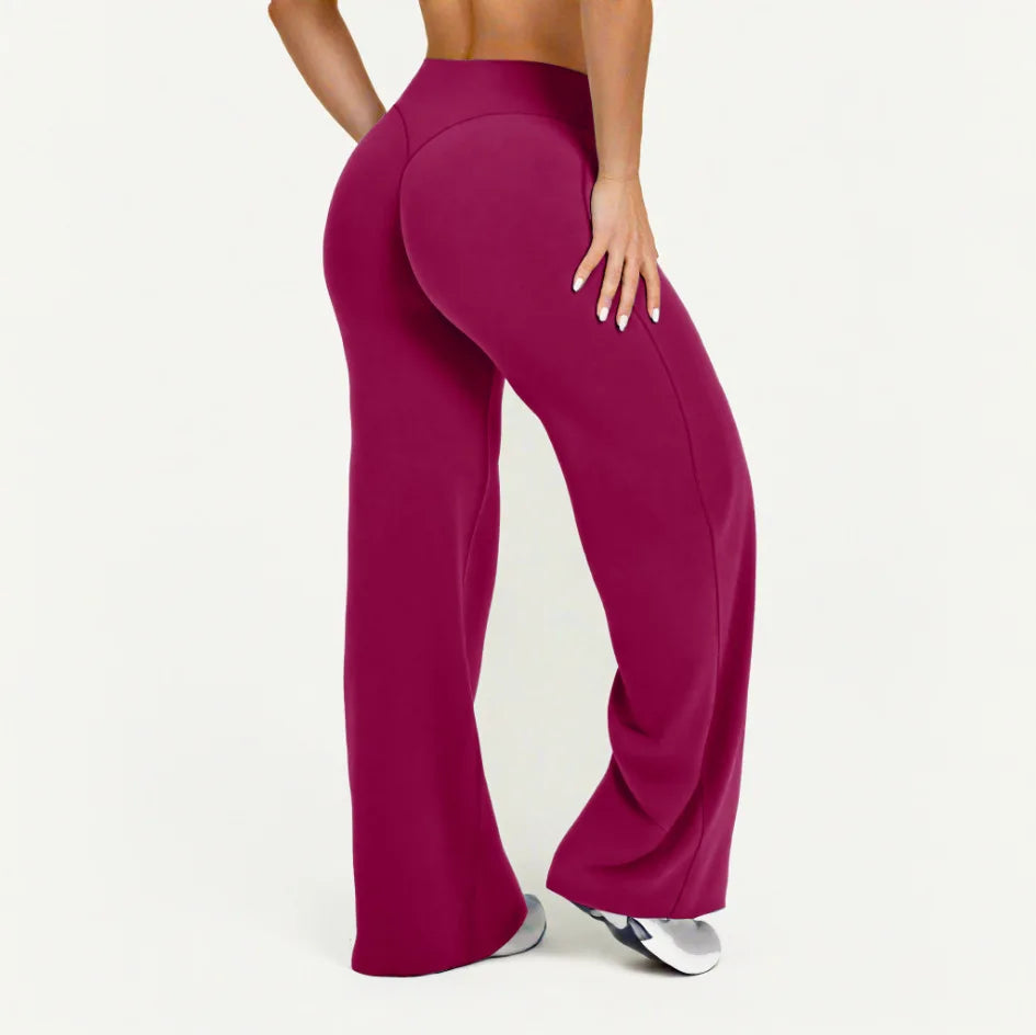Ultra-Soft Butter Straight-Leg Yoga Pants Women-HighTouch