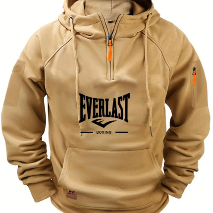 High-quality Men’s Multi-Zip Utility Hoodie – Fashionable Sweatshirt