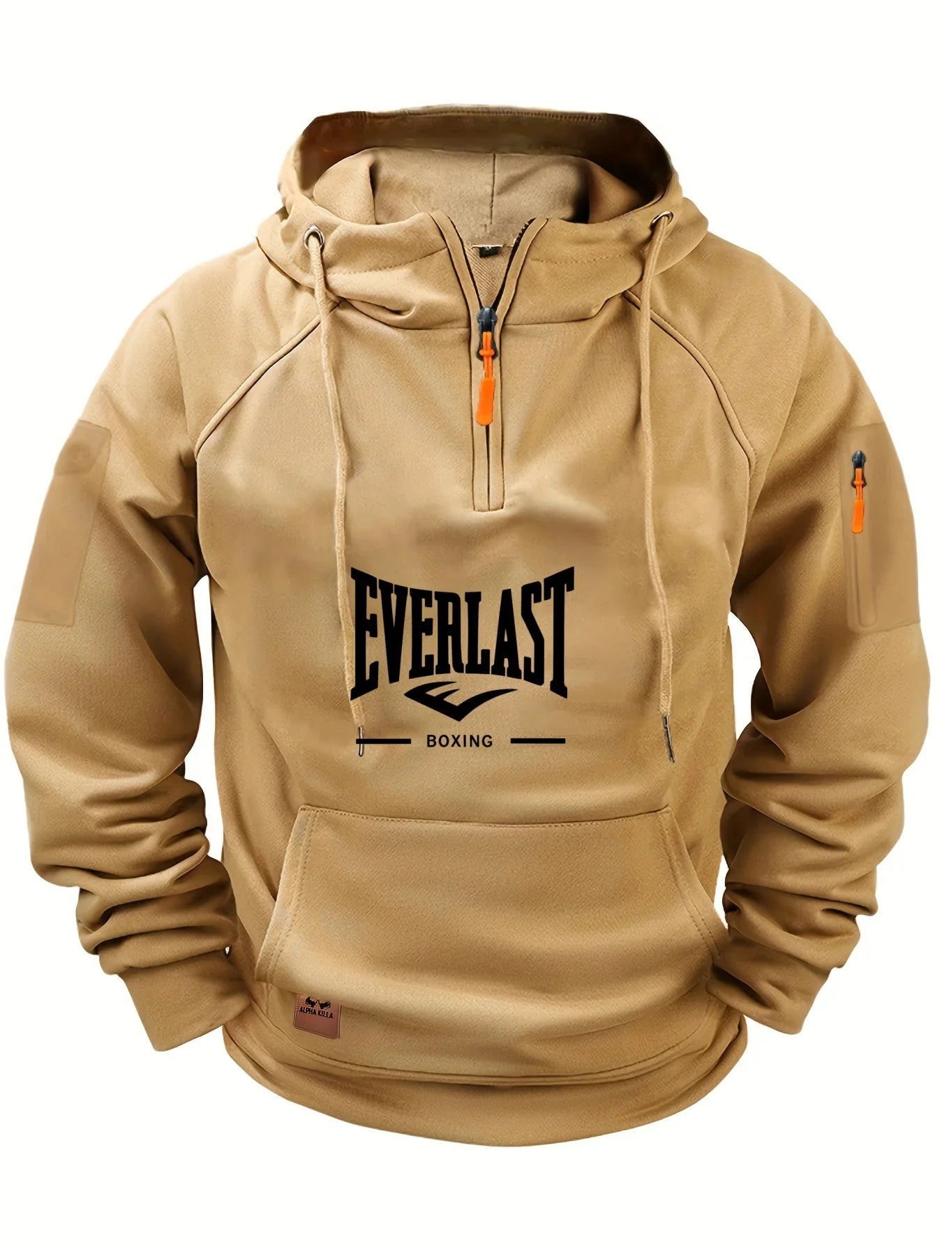 High-quality Men’s Multi-Zip Utility Hoodie – Fashionable Sweatshirt