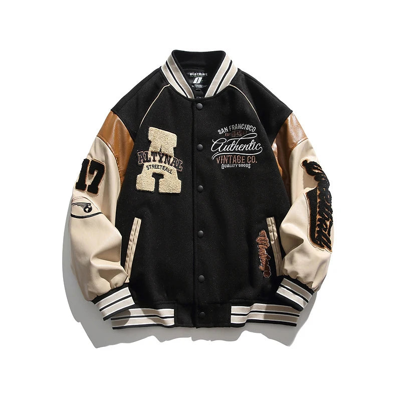 Men’s Baseball Jacket – Anti-Wind Autumn Outdoor Coat-HighTouch