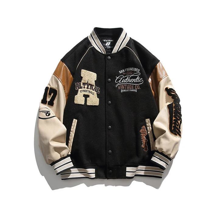 Men’s Baseball Jacket – Anti-Wind Autumn Outdoor Coat-HighTouch