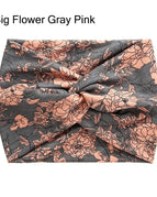 Big Flower Gray Pink