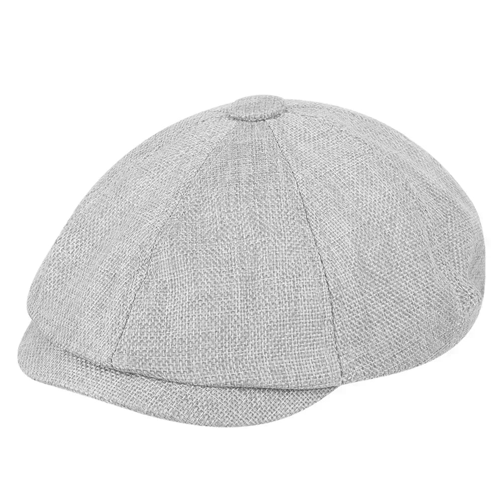 Vintage Tweed Peaky Blinders Flat Cap – Heritage Style Unisex