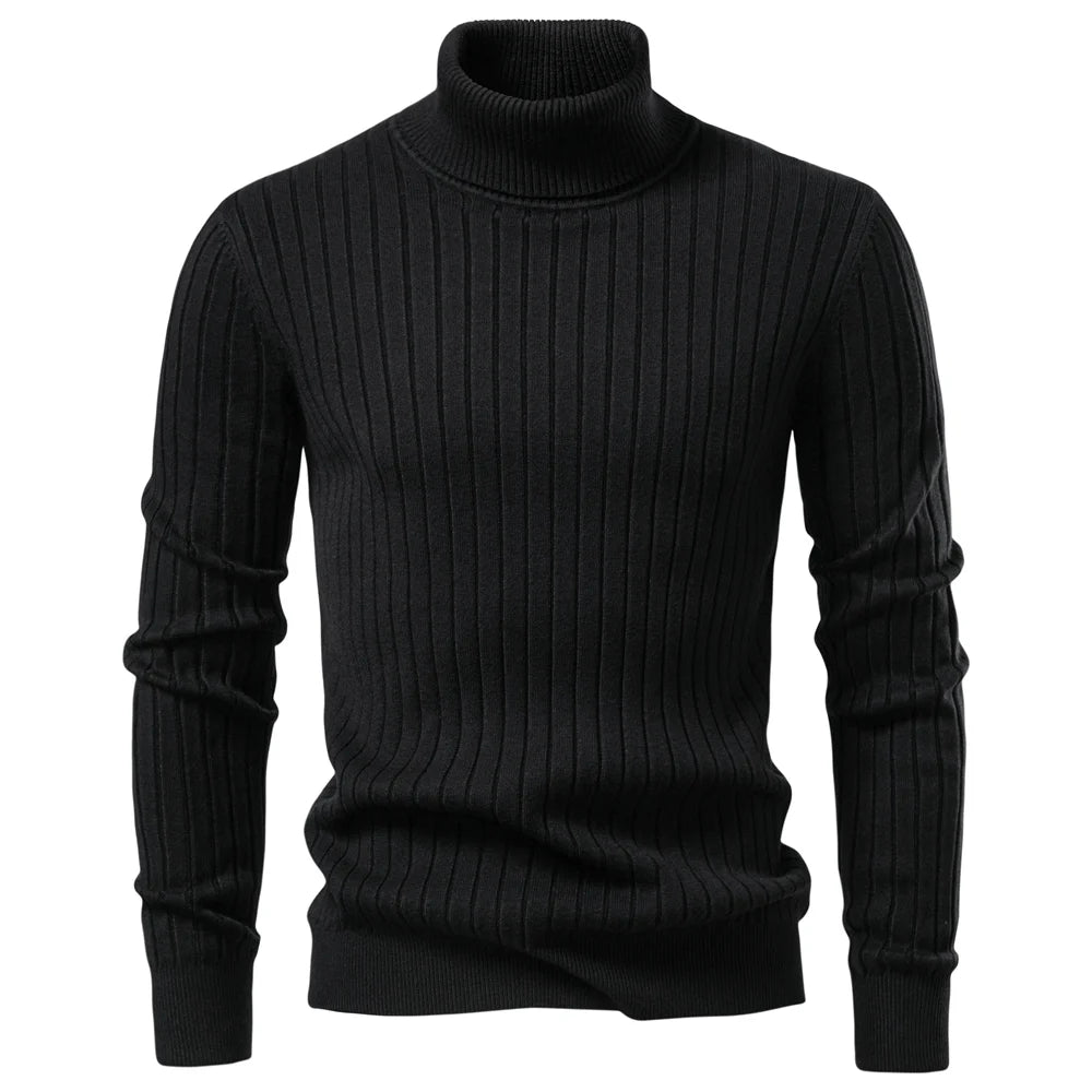 AIOPESON | Men’s Turtleneck Sweater – Winter Warm Pullover