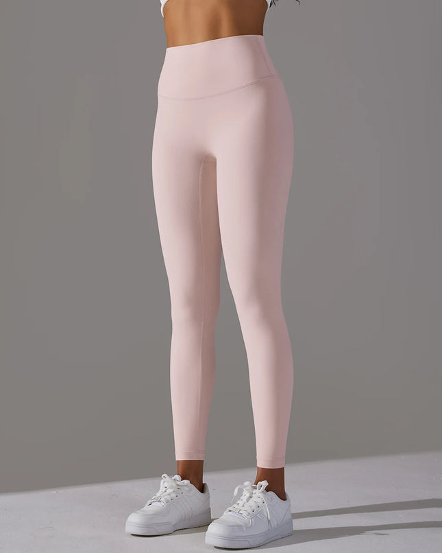 High-Wais Leggings – Buttery-Soft, Sweat-Wicking, with Hidden Pocket