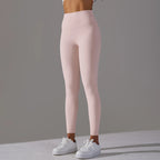 High-Wais Leggings – Buttery-Soft, Sweat-Wicking, with Hidden Pocket-HighTouch