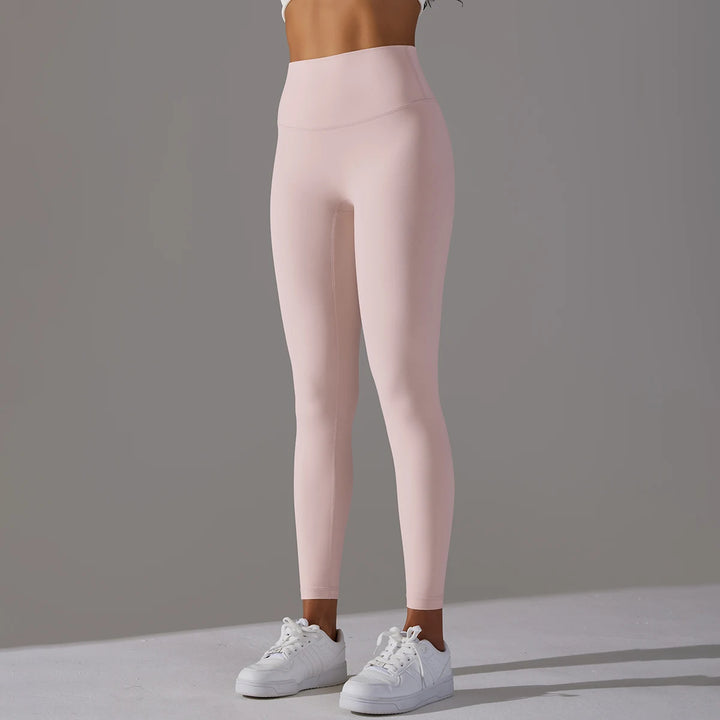 High-Wais Leggings – Buttery-Soft, Sweat-Wicking, with Hidden Pocket-HighTouch