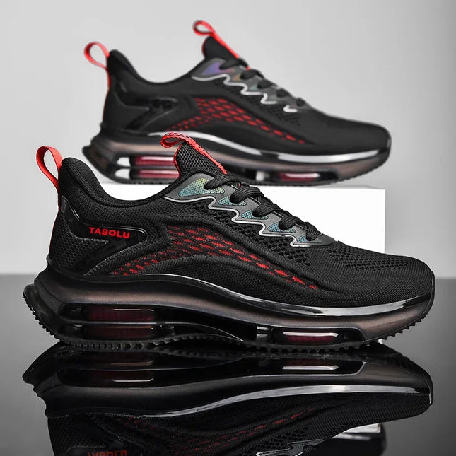 Men’s Breathable Mesh Running Trainers – Lightweight Sneakers