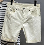 Men's Plus Size Summer Cotton Shorts – Loose Oversized Breeches-HighTouch