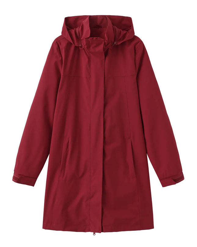 Windproof Lightweight Trench Coat Women