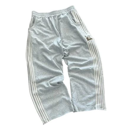 Y2K Retro Stripe Baggy Jogging Pants – Unisex Harajuku Streetwear