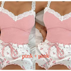 2pcs Pink / S