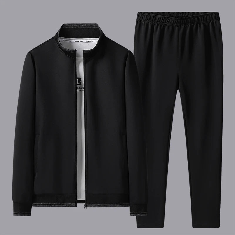 Men’s Stand-Up Collar Sports Jacket-HighTouch