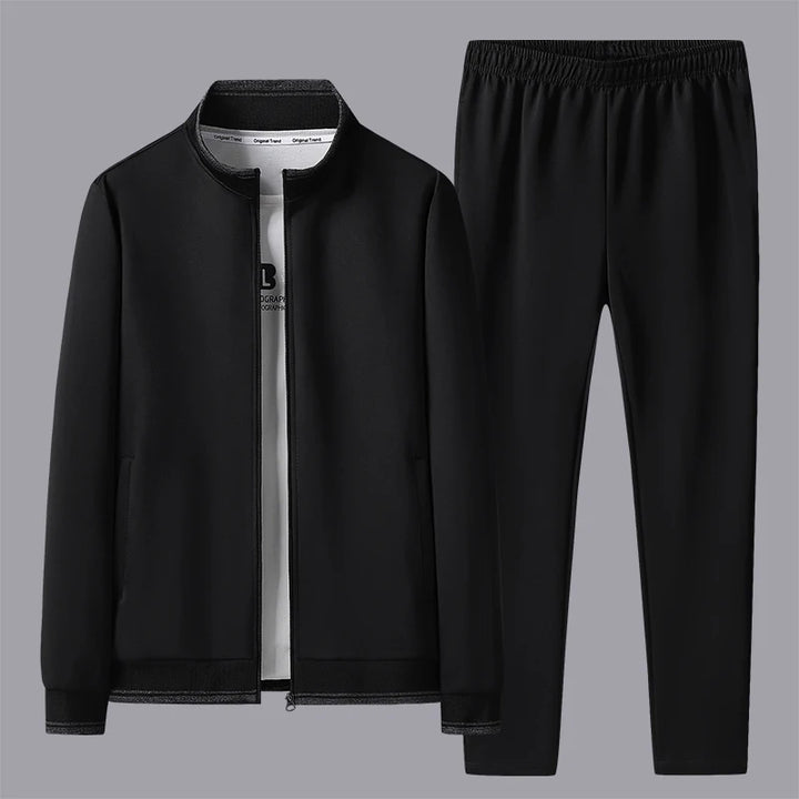 Men’s Stand-Up Collar Sports Jacket-HighTouch
