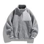 Thickened Fleece Zipper Jacket Men