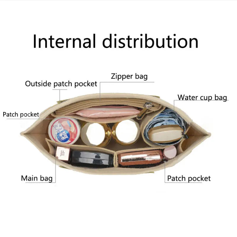 Felt Insert Liner for Longchamp Tote