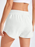 High-Waist Yoga Workout Shorts – Stretch Fitness Activewear for Women-HighTouch