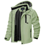 Men's Lightweight Mesh-Lined Waterproof Windbreaker Jacket-HighTouch