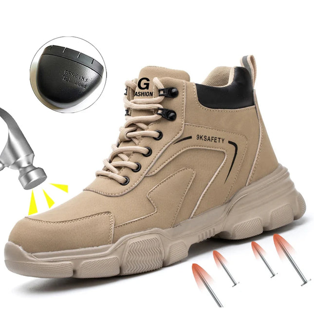 Steel Toe Waterproof Work Boots UK