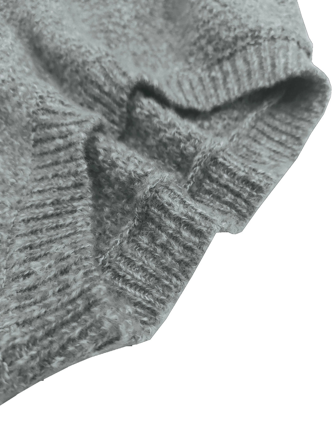 Women’s Lantern Sleeve Knitted Sweater-HighTouch