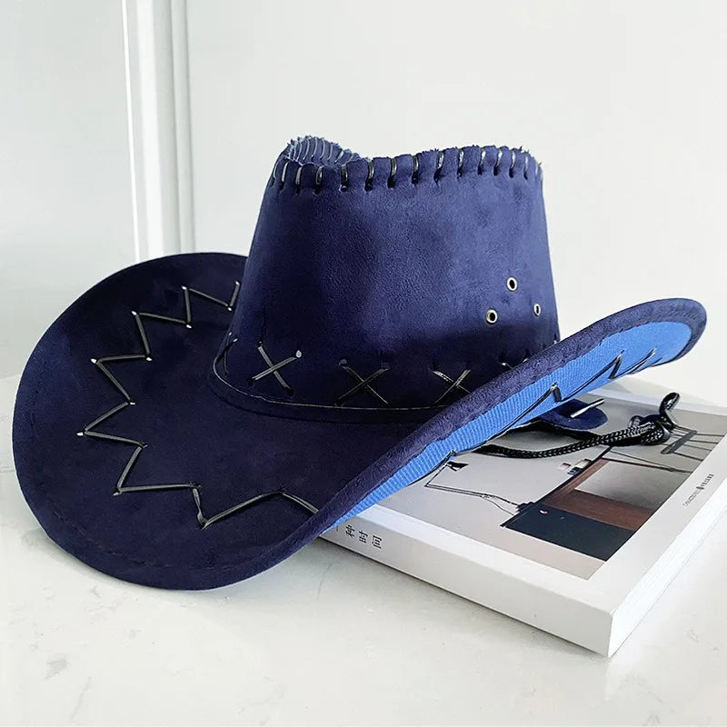 Bride Embellished Cowgirl Hat – Wide-Brim Bridal Fedora-HighTouch