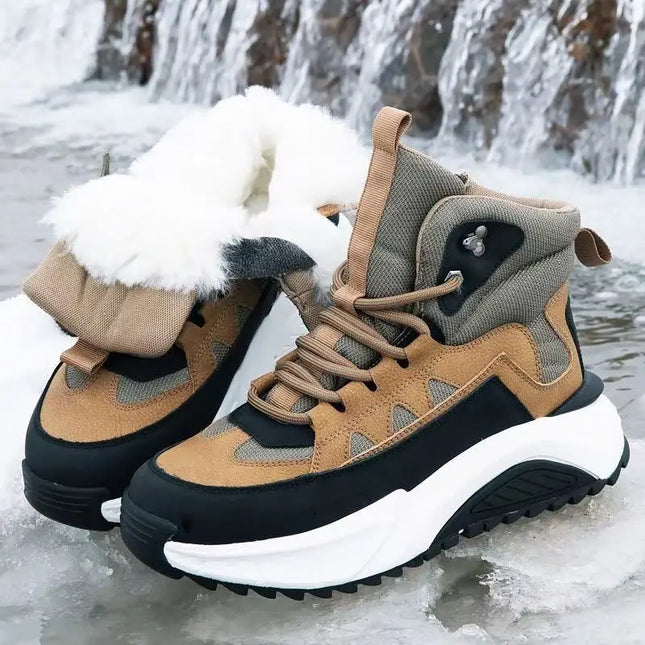 Thick-Sole Snow Boots Men UK