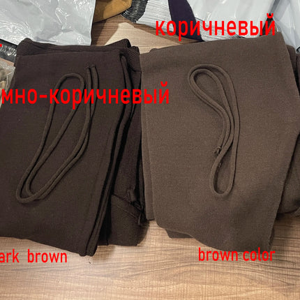 Women’s V‑Neck Knit Set