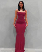Wine Red-Sleeveless